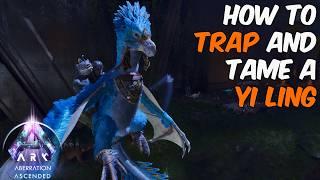 How To Trap and Tame a Yi Ling in ARK Survival Ascended Aberration + Full Ability Guide!