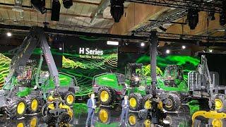 The all-new large-size class H Series from John Deere | #johndeereforestry #yournewstandard