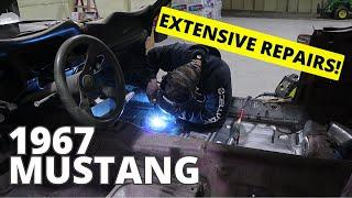 Serious Repairs! | 1967 Mustang Floor Pan and More!