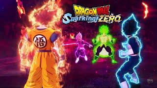 Dragon Ball Sparking Zero - Goku & Vegeta (Gogeta) VS Frieza & Broly Full Gameplay