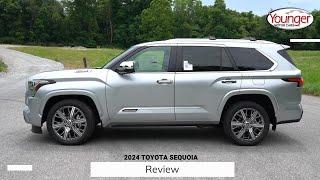 2024 Toyota Sequoia Review | 3-Rows of Luxury!