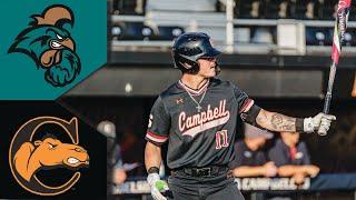 #17 Coastal Carolina vs #14 Campbell Baseball Highlights (CLOSE GAME) College Baseball Highlights