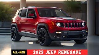 All New 2025 Jeep Renegade Hybrid Revealed - The Most Awaited Subcompact SUV!