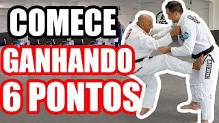 COMO INICIAR UMA LUTA DE JIU JITSU GANHANDO 6 PONTOS