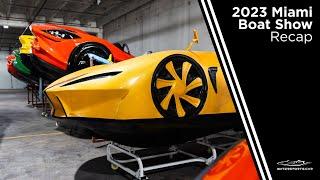 2023 Miami Boat Show Recap || Watersports Car Series X Steals the Show with Luxurious Jet Car