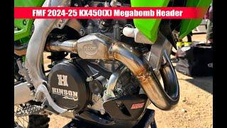 2024-2025 FMF KX450 Megabomb Header | Dirt Bike Test