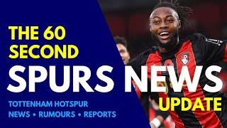 THE 60 SECOND SPURS NEWS UPDATE: Club Intensify Pursuit of £60M Dynamic Winger, Friendly at Bromley