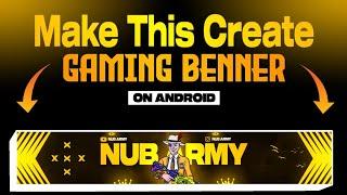 How to make bgmi YouTube banner |How to make gaming banner |Gaming Banner Tutorial