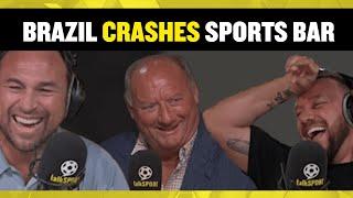 MUST WATCH!  Alan Brazil CRASHES The Sports Bar live on talkSPORT!