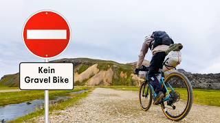 Sturz bei Starkwind: 15 Tage Bikepacking ISLAND (Teil2)