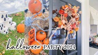 HALLOWEEN PARTY 2024 // PARTY PREP WITH ME // CHARLOTTE GROVE FARMHOUSE