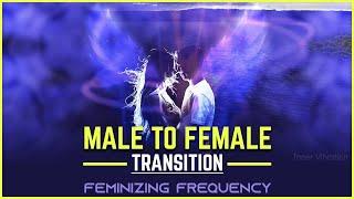 Male to Female Transition Hypnosis | Subliminal Feminizing Frequency | Binaural Beats Meditation