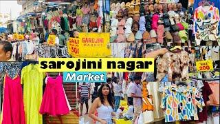 SAROJINI nagar Market delhi की है लड़कियों के लिए सबसे सस्ती मार्केट  लूट लो