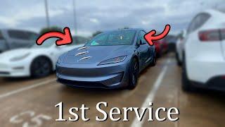 First Service on My New Tesla Review - 2024 Tesla Model 3 Performance