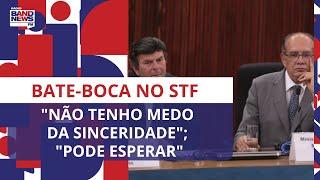 Gilmar Mendes e Luiz Fux discutem no STF por demora na votação do juiz de garantias