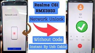 Realme C61 RMX3933 Network Lock Unlock Without Code 100%