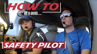 How To Be A Good Safety Pilot | Instrument Approach With ATC