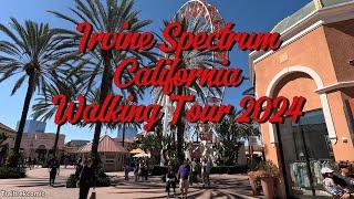 [4k] Irvine Spectrum Californina Walking Tour 2024