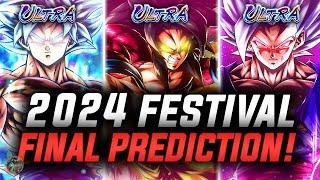 FINAL LEGENDS FESTIVAL 2024 PREDICTIONS! (Dragon Ball Legends)