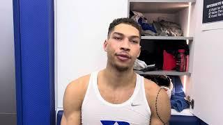 Mason Gillis spoke about Duke’s ability to break off a big run