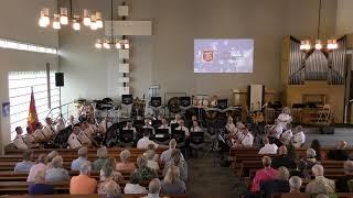 Jubileum 75 jaar korps Elburg met Amsterdam Staff Band & gitaargroep Kithara - 27 Mei 2024