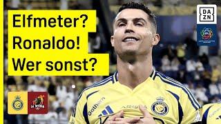 CR7 trifft & trifft! Elfmeter fragwürdig: Al-Nassr - Al-Wahda | Saudi Pro League | DAZN