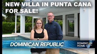 NEW VILLA IN PUNTA CANA FOR SALE!