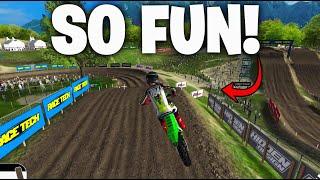 THIS NEW TRACK IS AWESOME IN MX SIMULATOR!