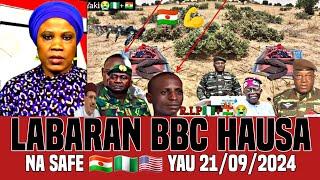 BBC Hausa Labaran Duniya Na Safe Yau 21/09/2024 #bbc