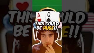 HERO CALL Blocking The Nuts?!!! #poker #clubgg #pokeronline #gambling #casino #trending #shorts