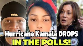 BREAKING! Hurricane KAMALA Drops In The Polls After Offering $750 To Helene VICTIMS!