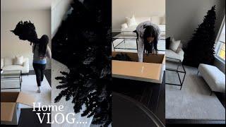 VLOG: CHRISTMAS PREP WITH ME  | GETTING MY HOME READY FOR CHRISTMAS | DAMAGE TREE| COOK WITH ME