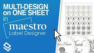 How to Design Multiple Labels on One Sheet | OnlineLabels