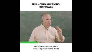 Financing Auctions Mortgage #shorts