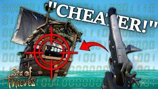 I'VE FINALLY BEEN EXPOSED FOR CHEATING?! (Hilarious FoF Heist) - Sea of Thieves