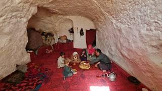 Discovering Ancient Afghan Village Life Inside A 2000-year-old Cave : village life Afghanistan