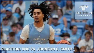 LIVE REACTION: North Carolina Tar Heels FINAL TUNEUP vs. Johnson C. Smith | Dunk Party in Dean Dome