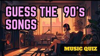 Guess the Songs From 1990s | Music Quiz