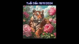 Tử vi tuổi Dần ngày 18/11/2024 #tuvitrondoi #tuvihangngay #tuvi ủng hộ mình 1 sub nha