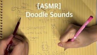 [ASMR] Doodle ASMR With My Wife, Drawing, Whispering, Inaudible Sounds, 낙서하는 소리️