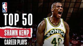 Shawn Kemp's 50 BEST Plays | NBA Career Highlights