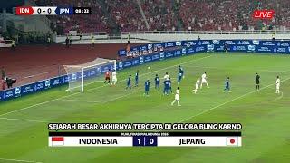 LIVE SEDANG BERLANGSUNG ▪ TIMNAS INDONESIA VS JEPANG ▪ Kualifikasi Piala Dunia 2026 ▪ Ilustrasi