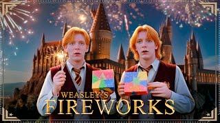 Weasley Twins Fireworks  Harry Potter inspired 1 HOUR TIMER | New Year's Countdown at Hogwarts