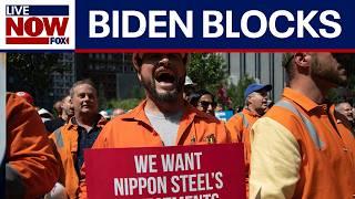 Biden blocks Nippon Steel sale over national security concerns