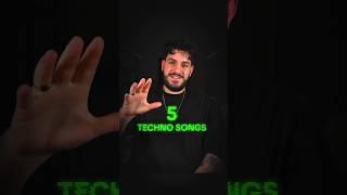 TOP 5 Techno songs of the Month 