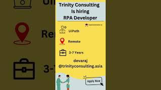 RPA Job Openings | Apply Now #uipathcommunity #uipathrpa #uipathdeveloper #uipathtraining #rpajobs
