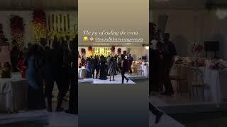 Mindblowers Ug Events celebrating with clients after a successful wedding 