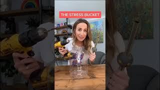  Stressed? You 𝐇𝐀𝐕𝐄 To See This! The Stress Bucket - Dr Julie #shorts