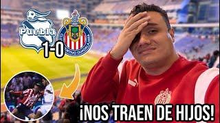 PUEBLA vs CHIVAS 1-0 ¡NOS TRAEN DE HIJOS! *NO NOS SALIÓ NADA BIEN* Desde Estadio Cuauhtémoc