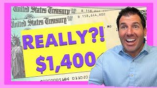 REALLY, That's It?! $1,400 4th Stimulus Check Update Only For Low Income, SSA, SSDI, SSI, Seniors